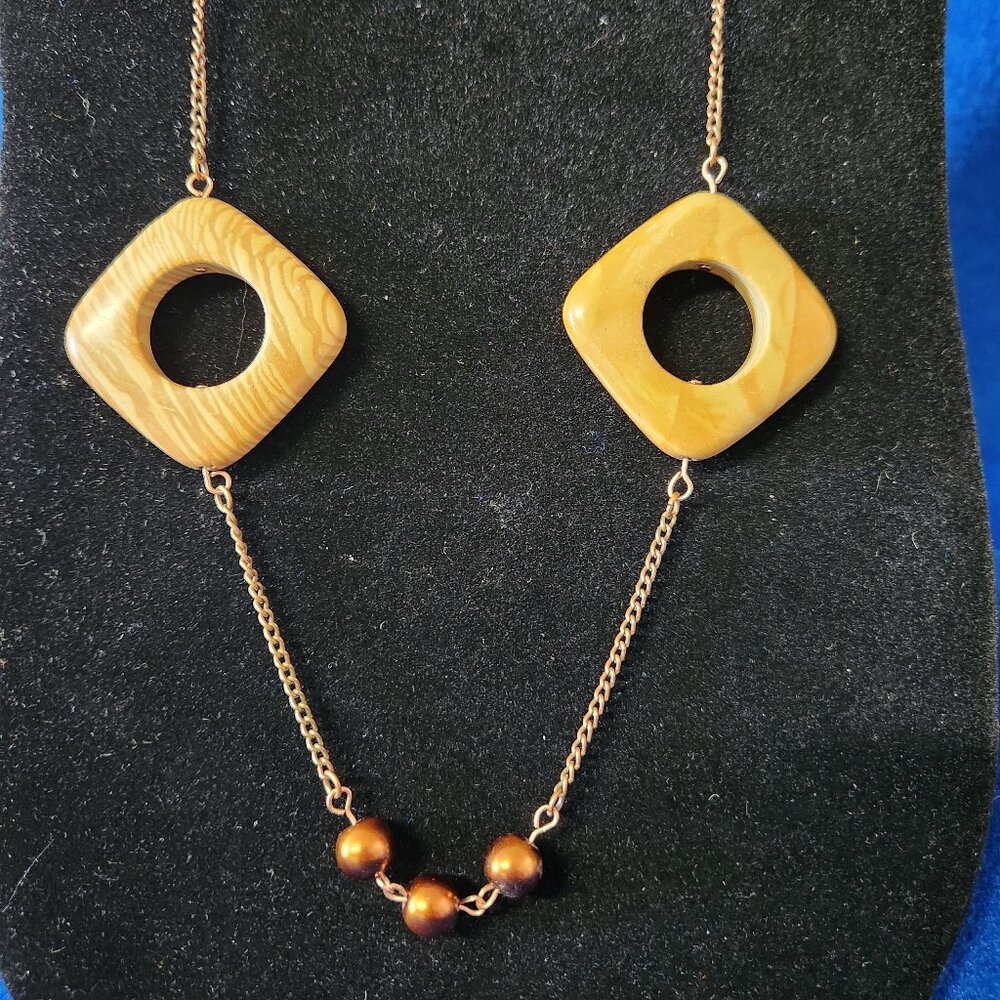 Earthy Statement Necklace